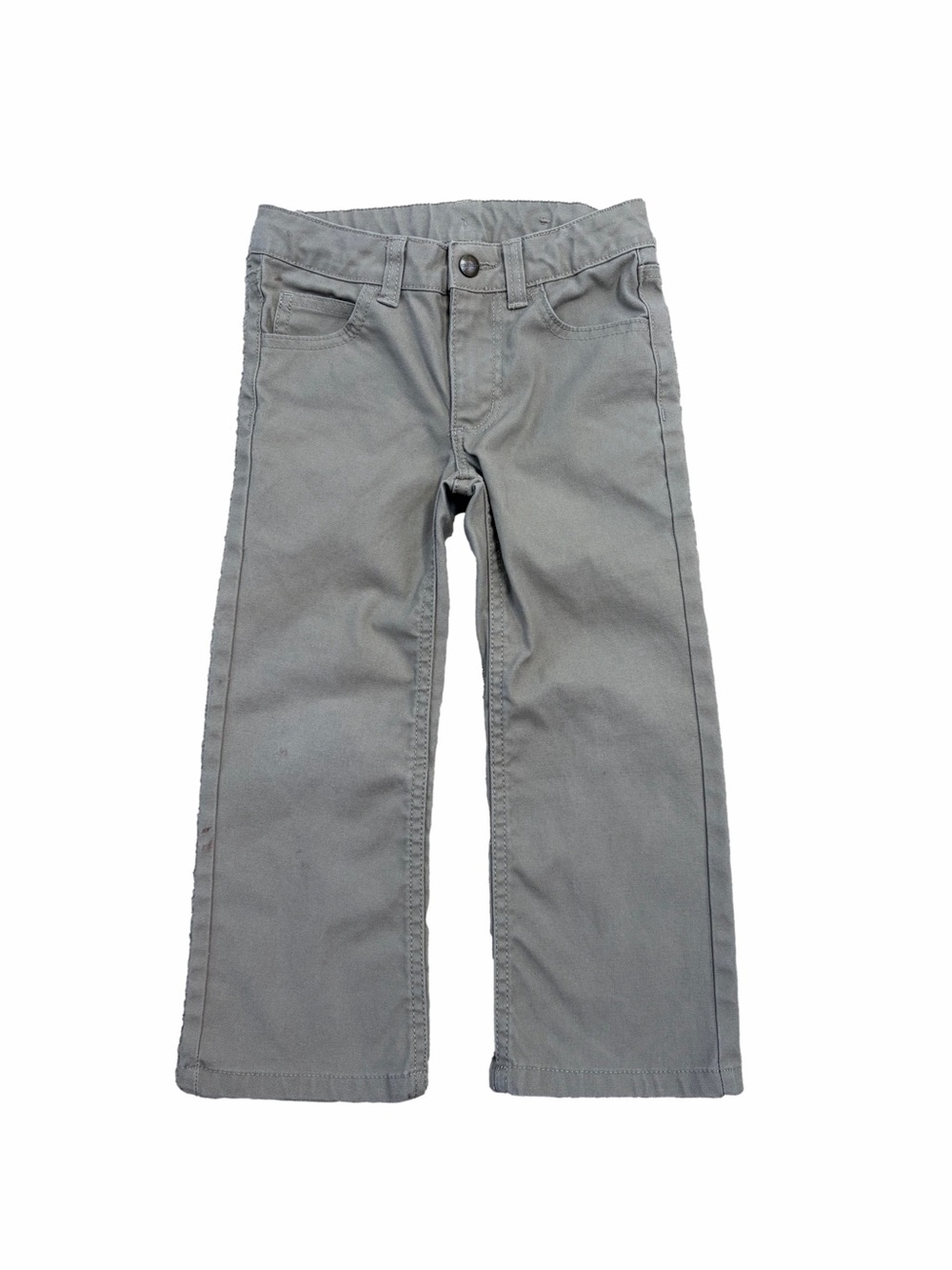 Carhartt Boys Size 4 Tan Khaki Canvas Work Pants Jeans